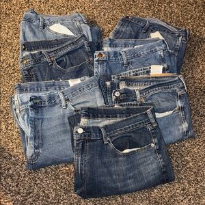 Bundle of Men’s Jeans (All 7) from a variety of brands